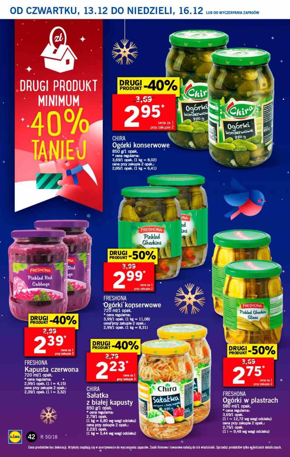 Gazetka promocyjna Lidl do 16/12/2018 str.42