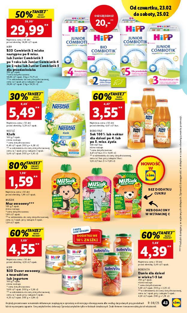 Gazetka promocyjna Lidl do 25/02/2023 str.43