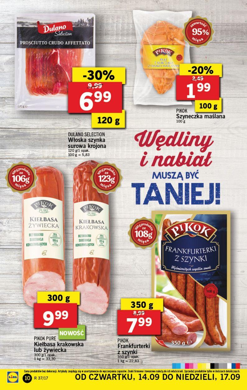 Gazetka promocyjna Lidl do 17/09/2017 str.10