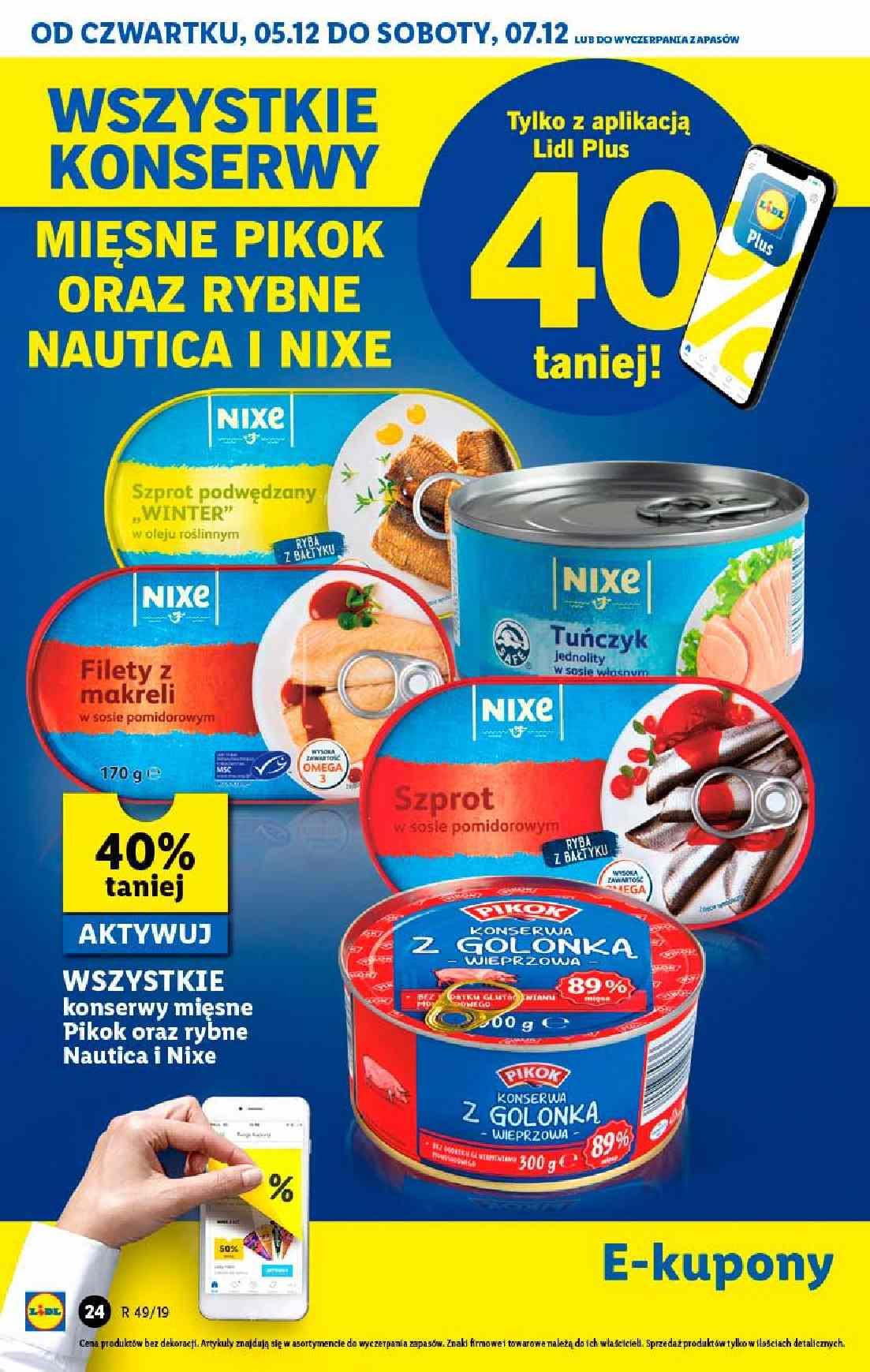 Gazetka promocyjna Lidl do 07/12/2019 str.24