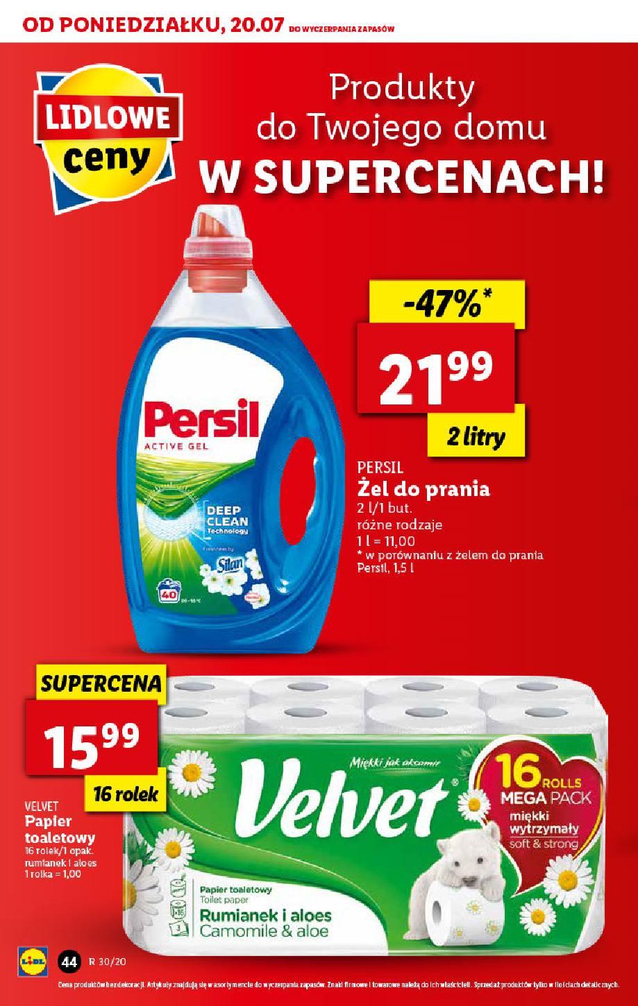 Gazetka promocyjna Lidl do 22/07/2020 str.44