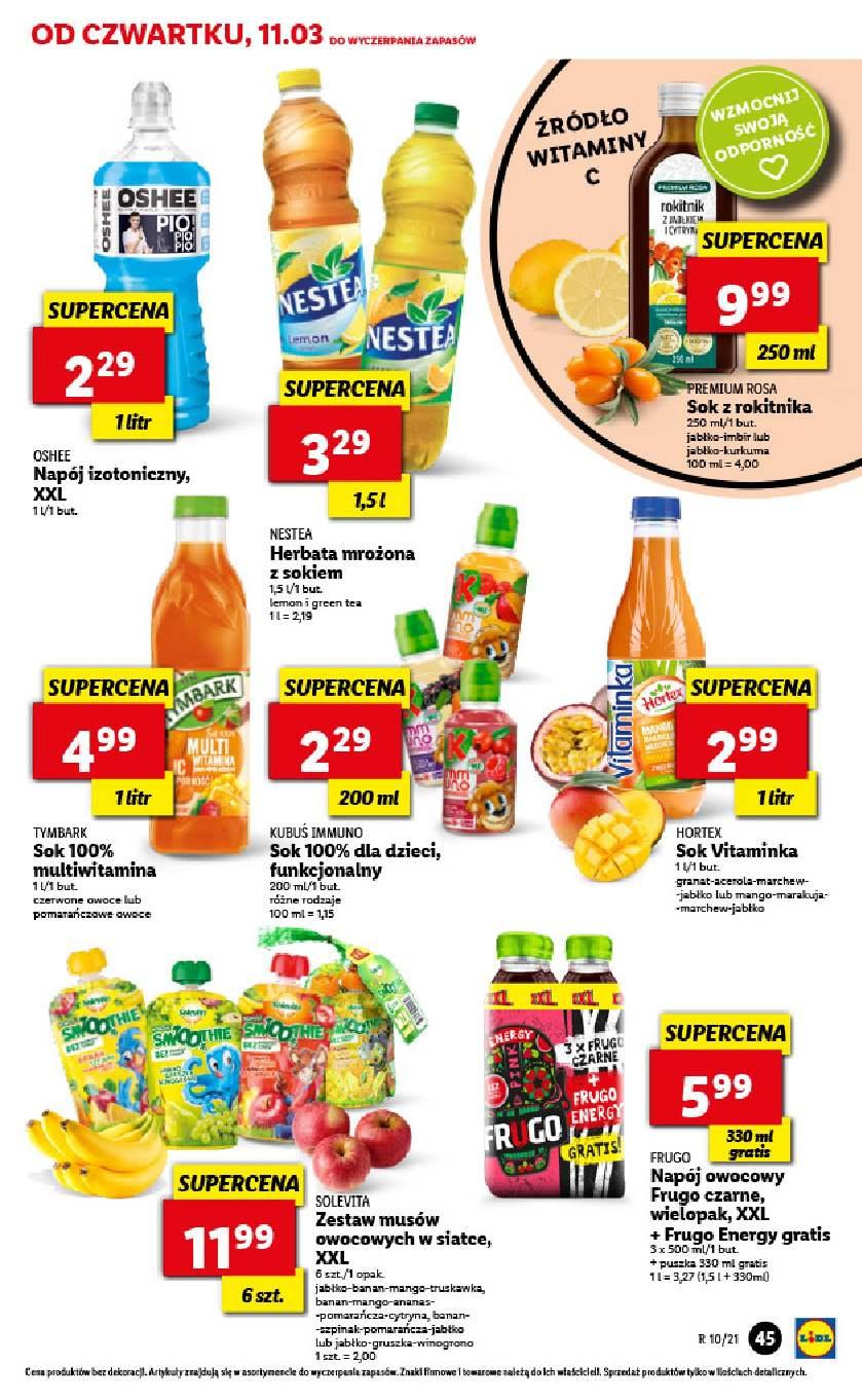 Gazetka promocyjna Lidl do 13/03/2021 str.45