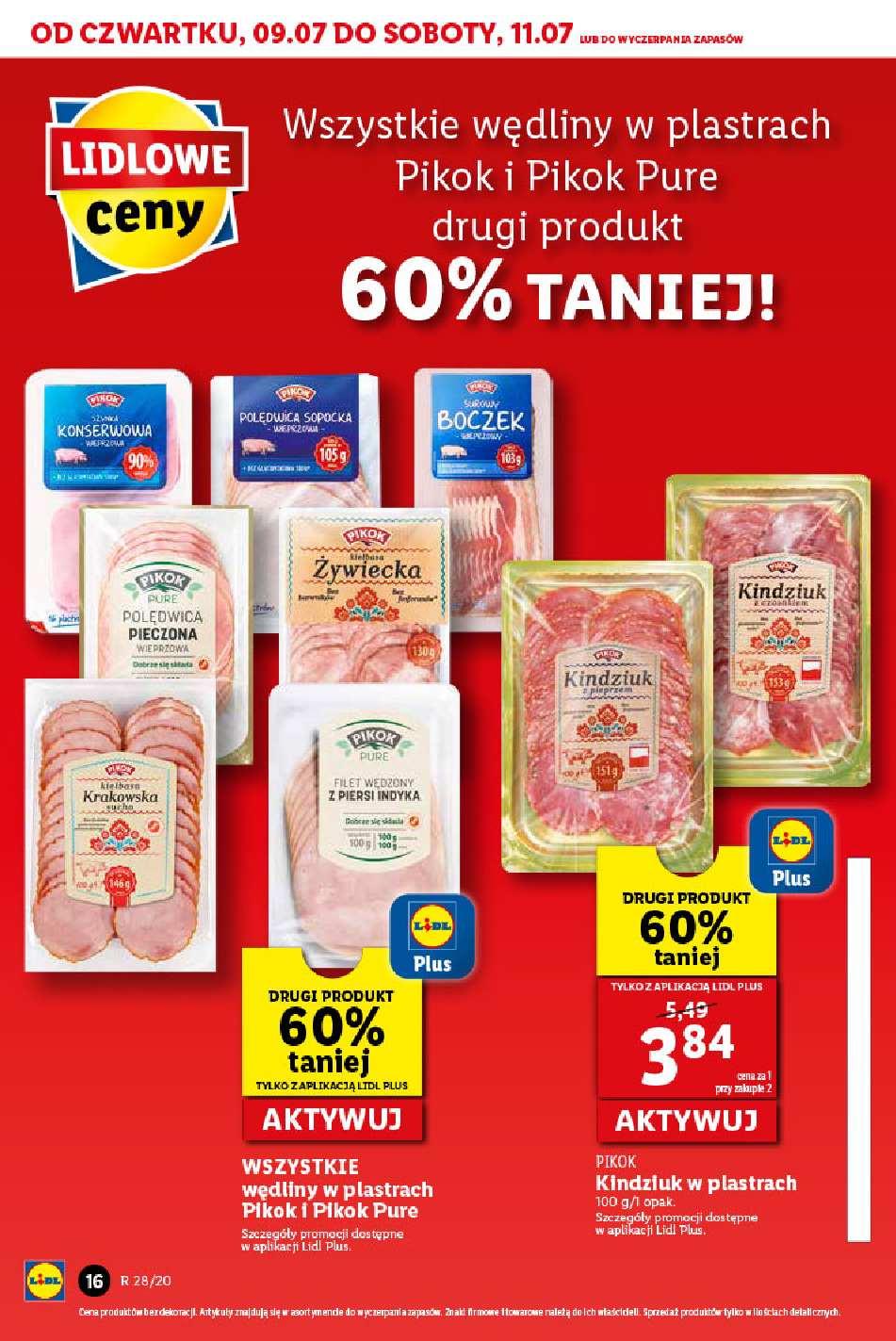 Gazetka promocyjna Lidl do 11/07/2020 str.16