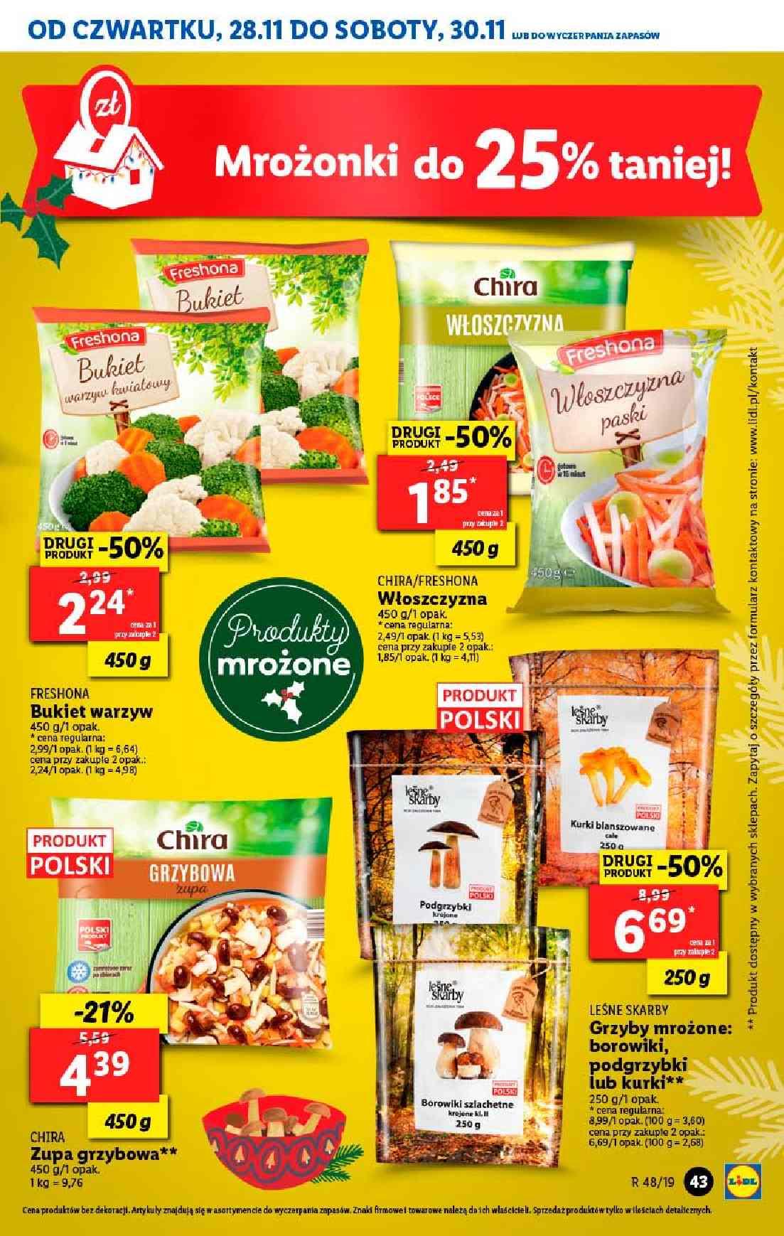 Gazetka promocyjna Lidl do 30/11/2019 str.43