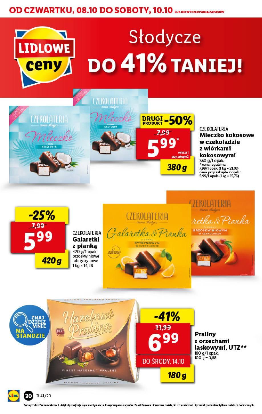 Gazetka promocyjna Lidl do 10/10/2020 str.30