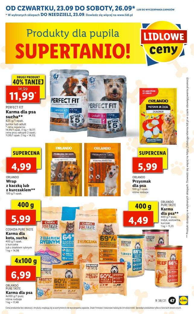 Gazetka promocyjna Lidl do 25/09/2021 str.47