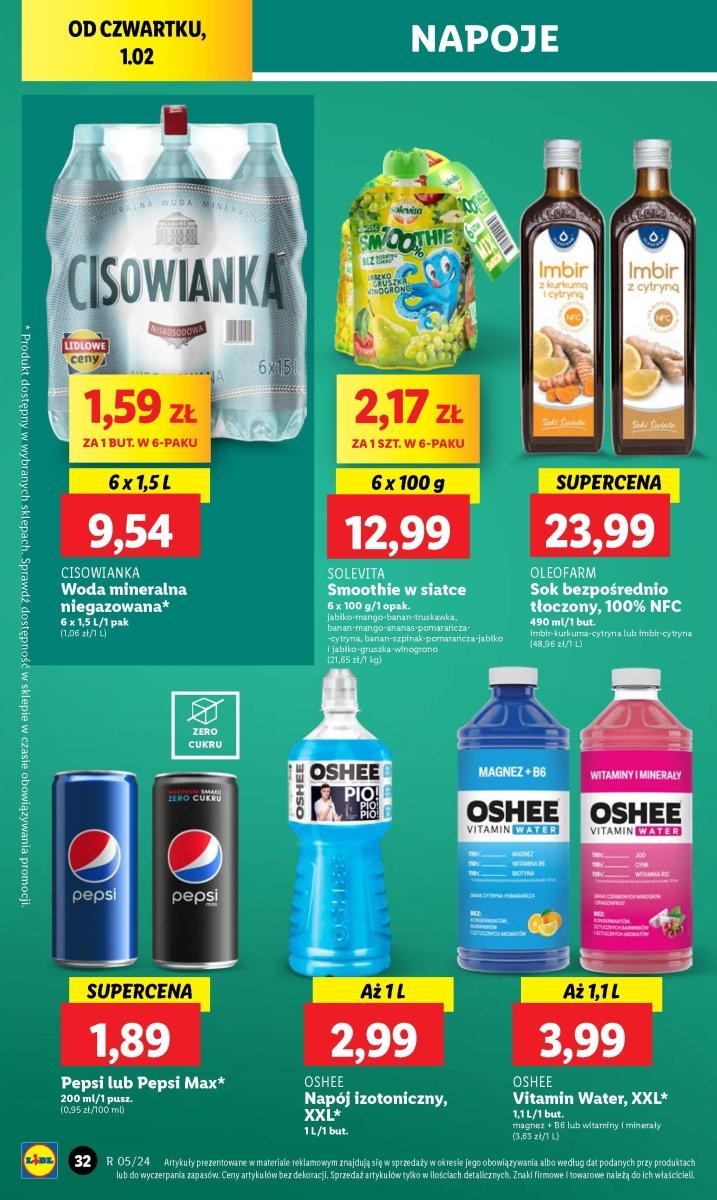 Gazetka promocyjna Lidl do 03/02/2024 str.34