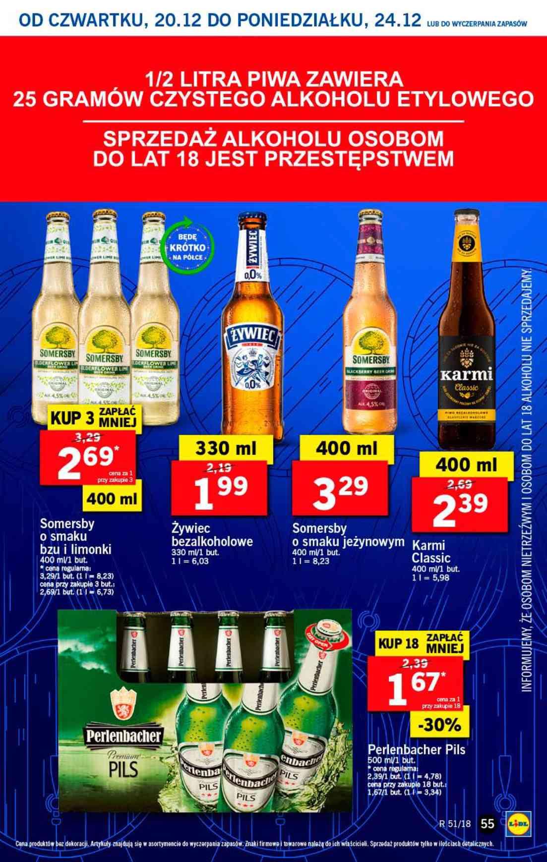 Gazetka promocyjna Lidl do 23/12/2018 str.55