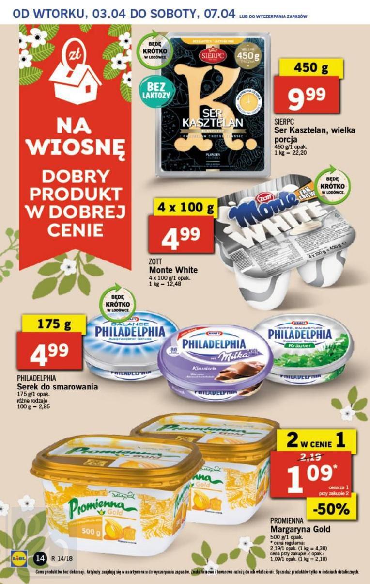 Gazetka promocyjna Lidl do 04/04/2018 str.14