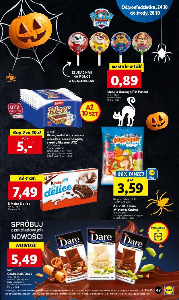 Gazetka promocyjna Lidl do 26/10/2022 str.47