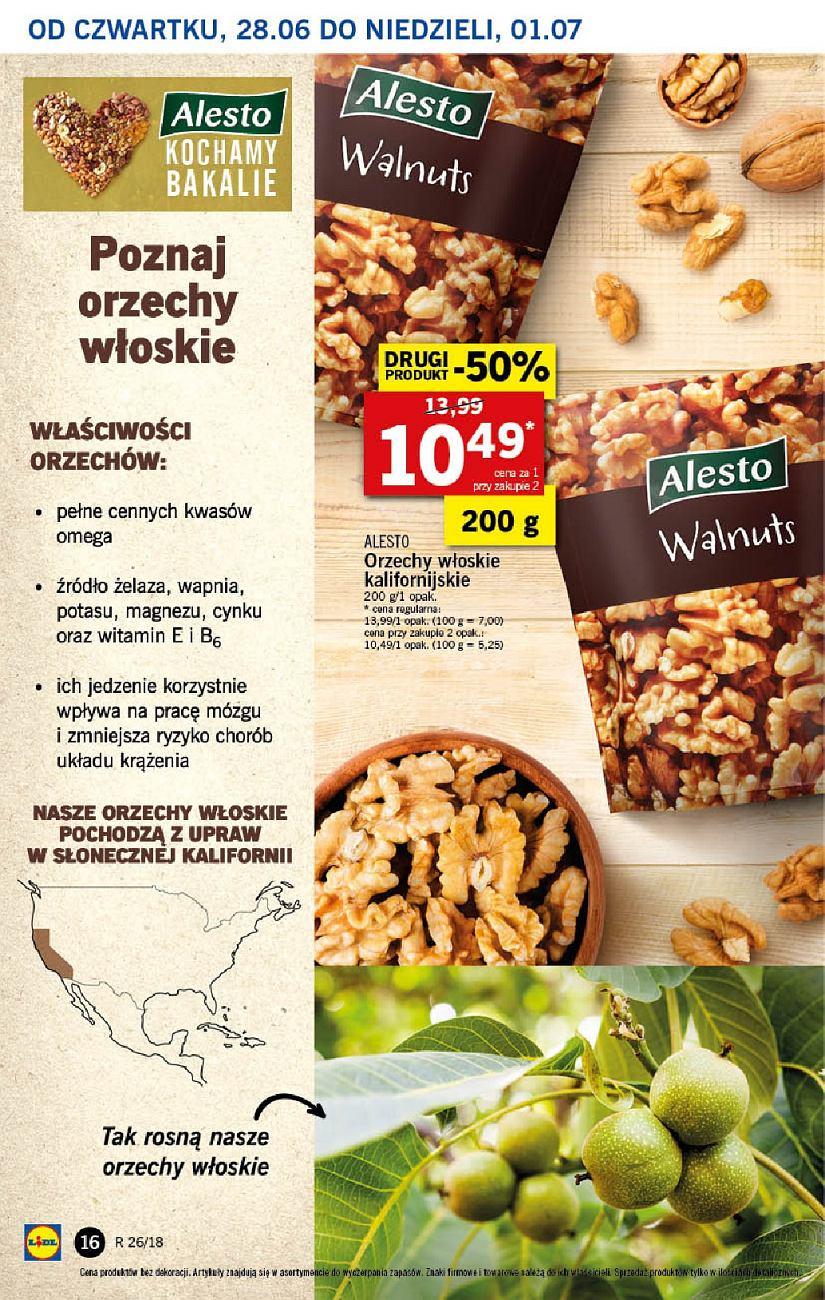 Gazetka promocyjna Lidl do 01/07/2018 str.16