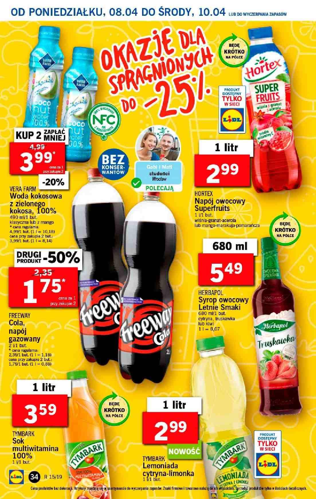 Gazetka promocyjna Lidl do 10/04/2019 str.34