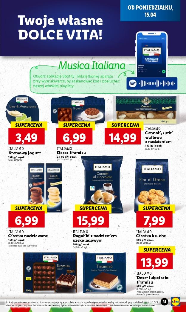 Gazetka promocyjna Lidl do 17/04/2024 str.31