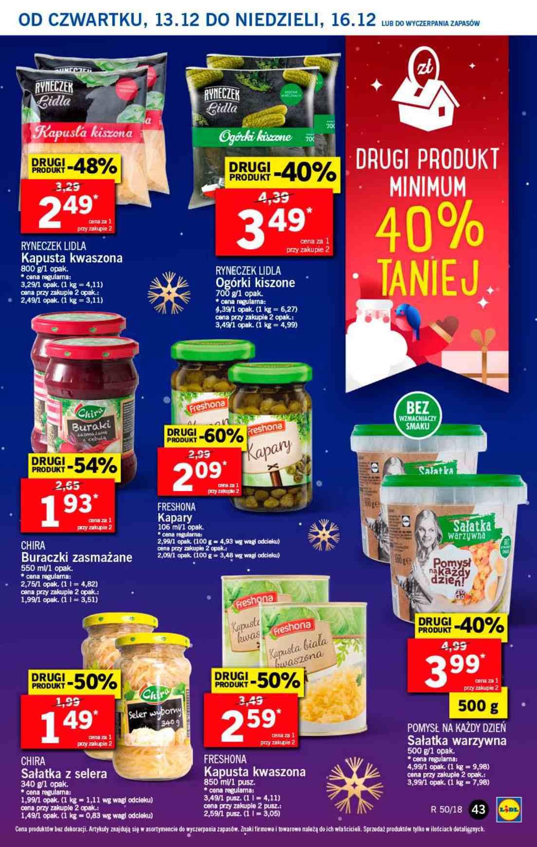 Gazetka promocyjna Lidl do 16/12/2018 str.43