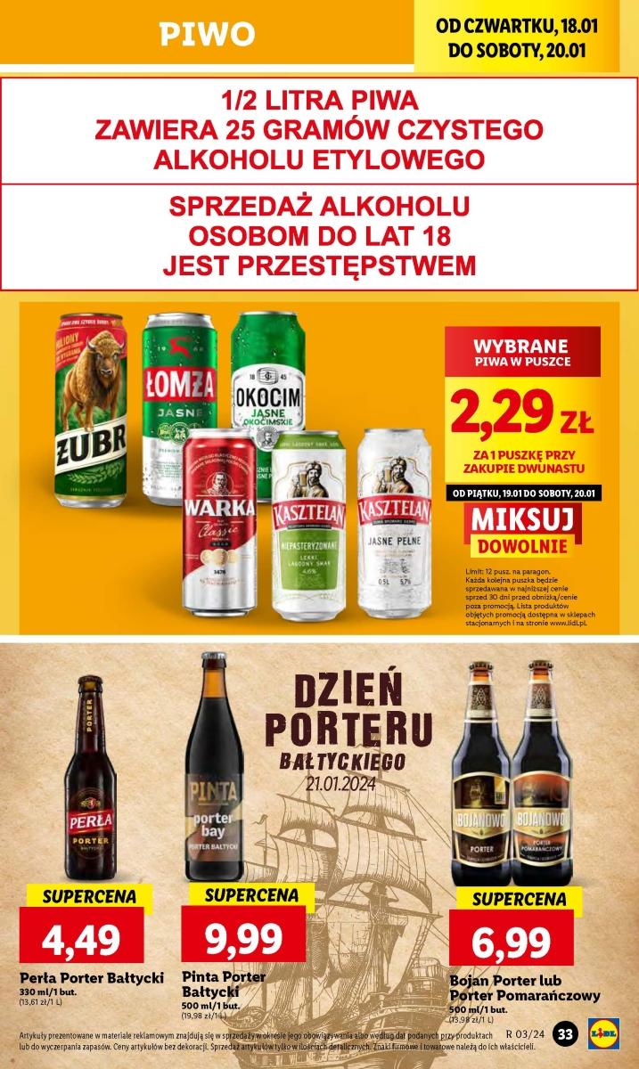 Gazetka promocyjna Lidl do 24/01/2024 str.35