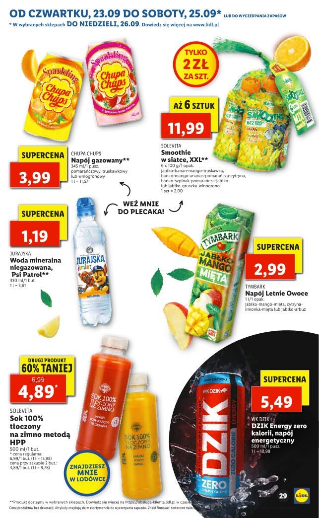 Gazetka promocyjna Lidl do 25/09/2021 str.29