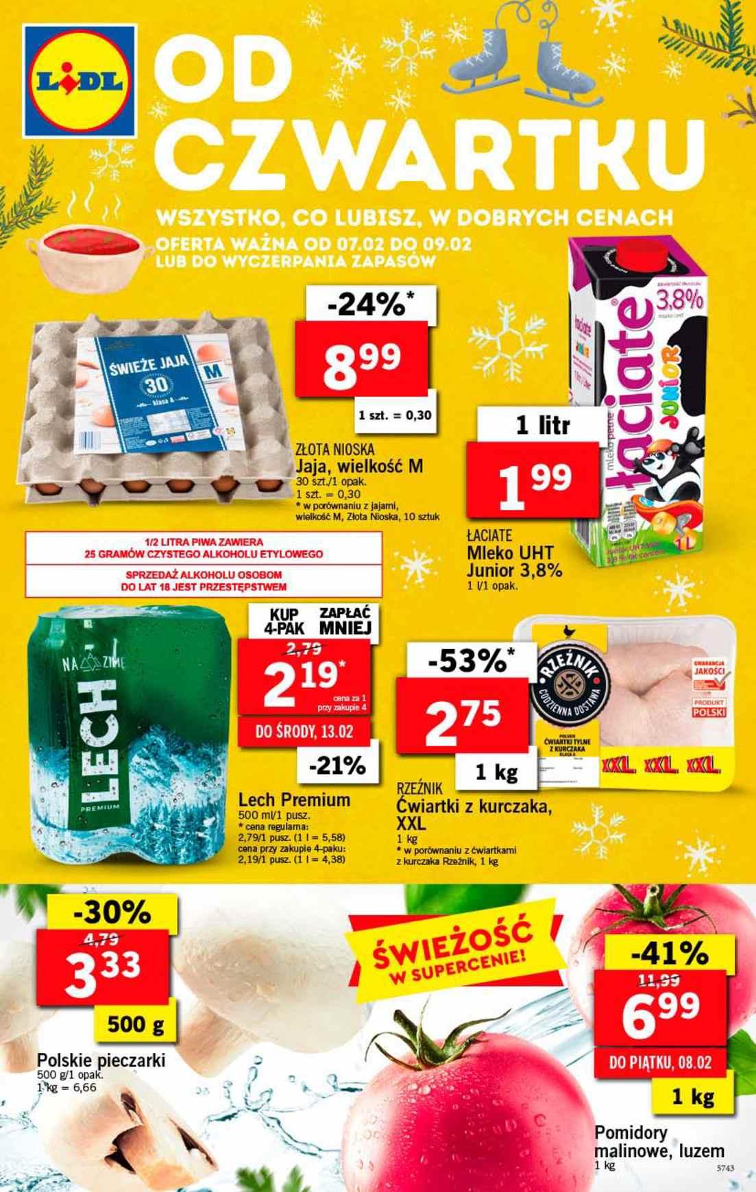 Gazetka promocyjna Lidl do 09/02/2019 str.1