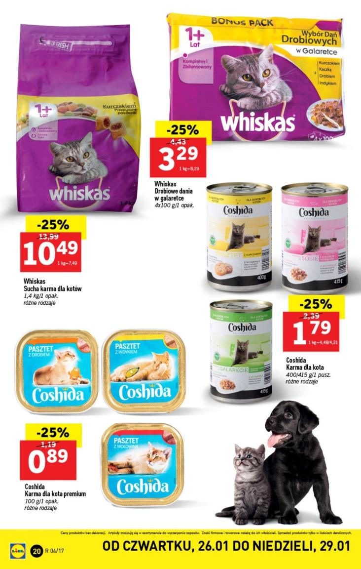 Gazetka promocyjna Lidl do 29/01/2017 str.20