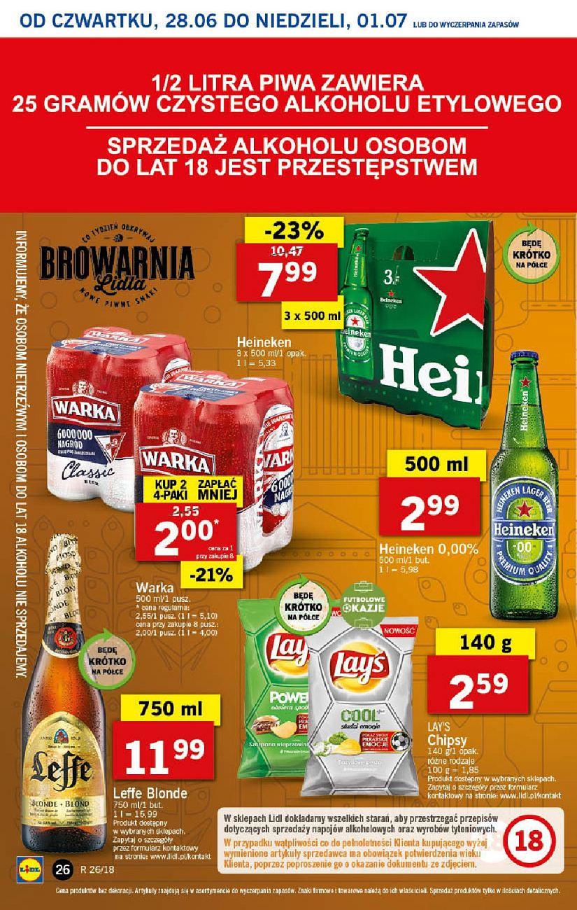 Gazetka promocyjna Lidl do 01/07/2018 str.26