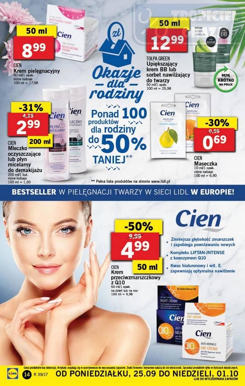 Gazetka promocyjna Lidl do 27/09/2017 str.14