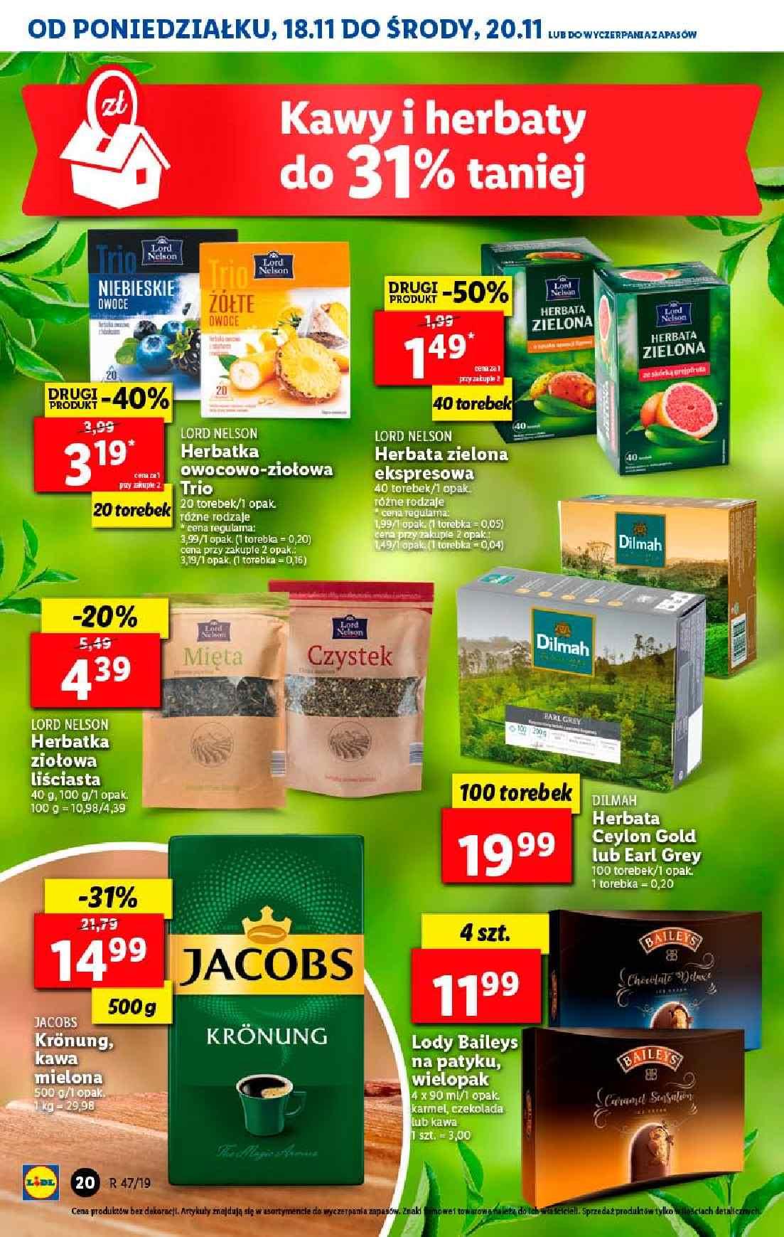 Gazetka promocyjna Lidl do 20/11/2019 str.20