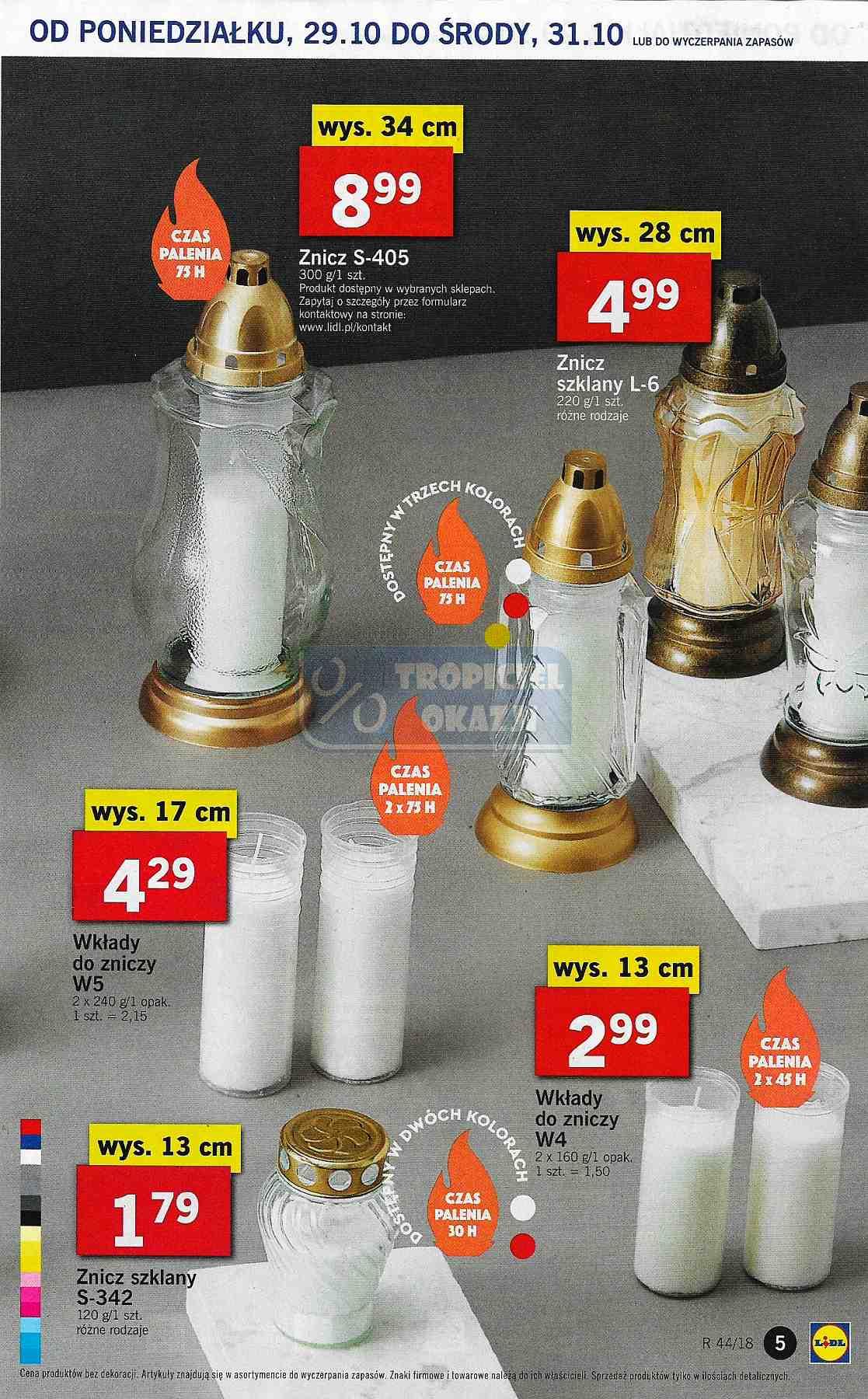 Gazetka promocyjna Lidl do 31/10/2018 str.5