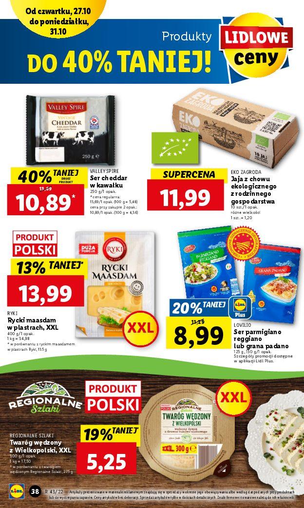 Gazetka promocyjna Lidl do 31/10/2022 str.38