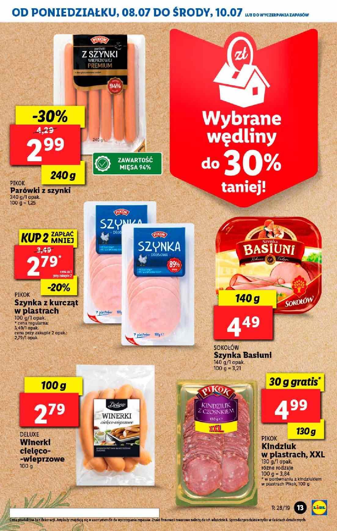 Gazetka promocyjna Lidl do 10/07/2019 str.13