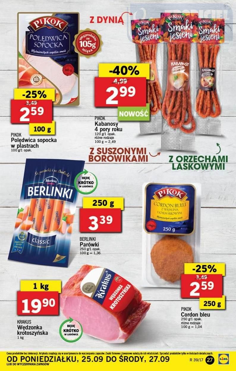 Gazetka promocyjna Lidl do 27/09/2017 str.27