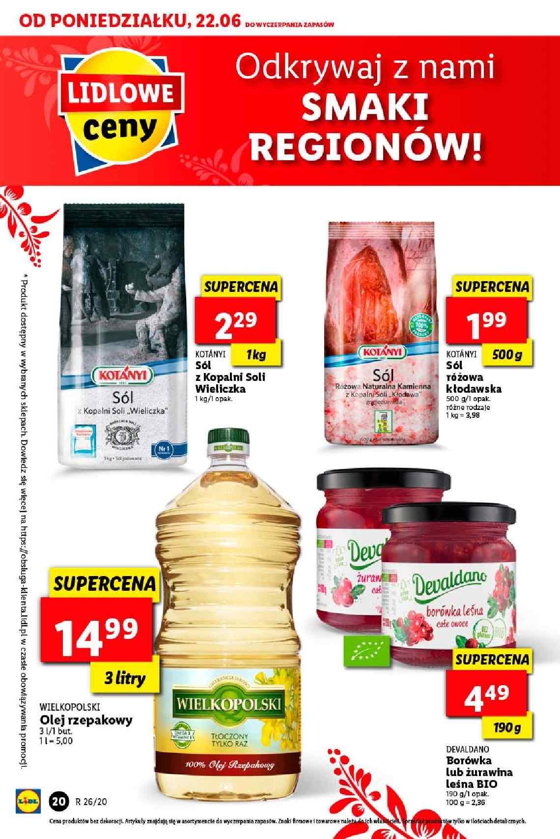 Gazetka promocyjna Lidl do 24/06/2020 str.20