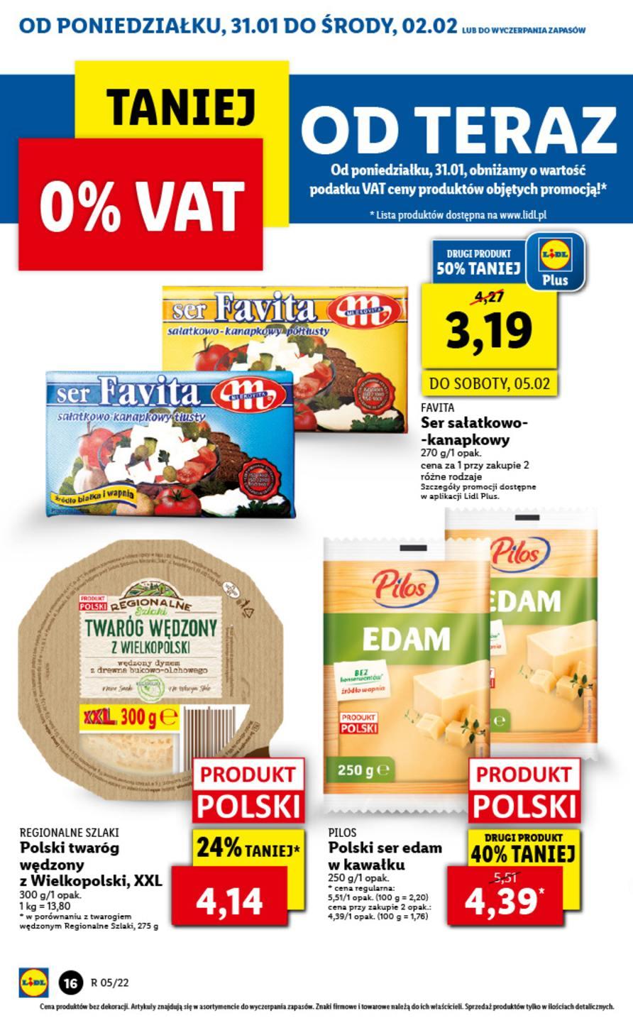 Gazetka promocyjna Lidl do 02/02/2022 str.16