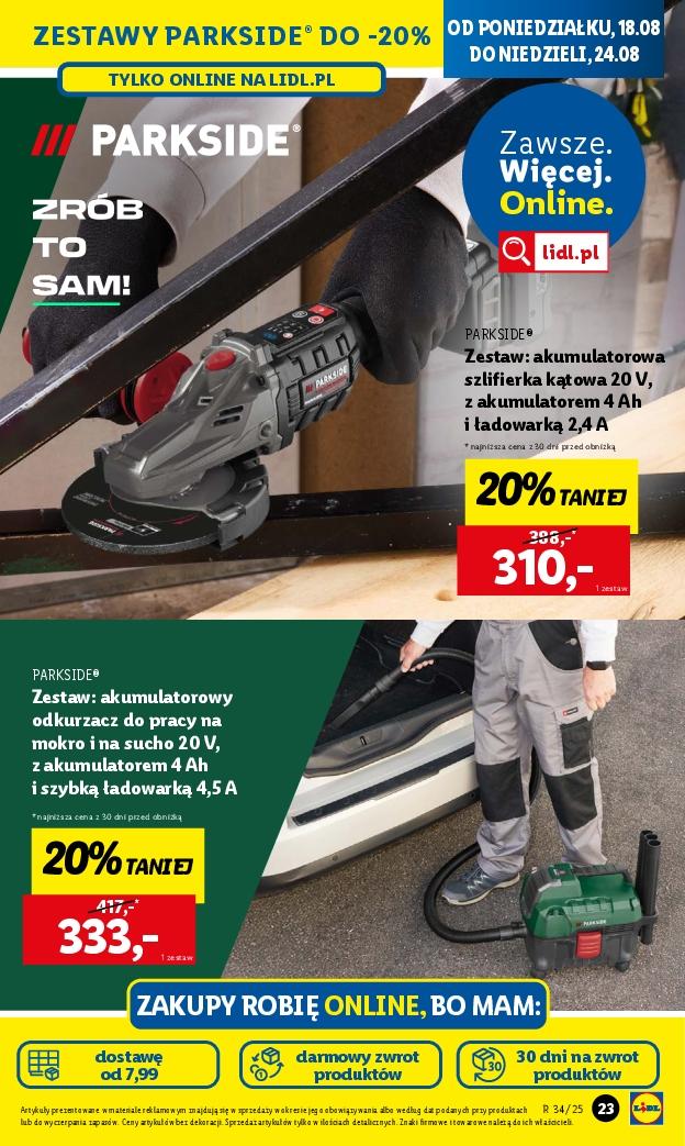Gazetka promocyjna Lidl do 23/08/2025 str.25