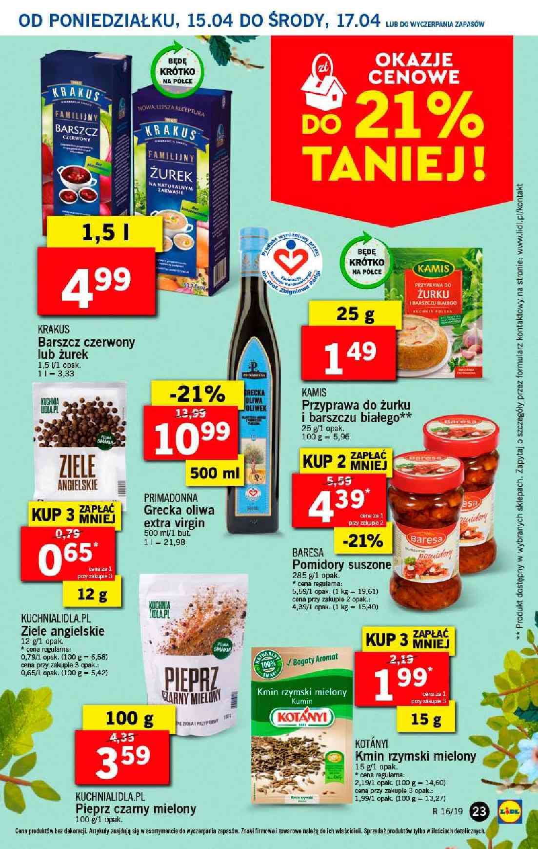 Gazetka promocyjna Lidl do 17/04/2019 str.23