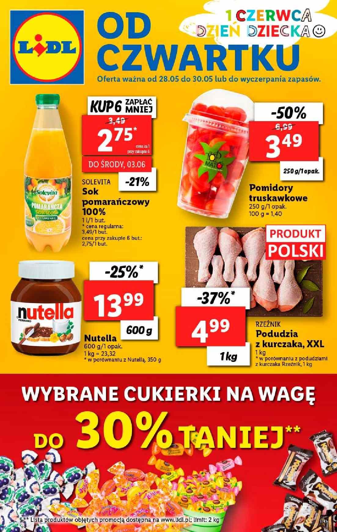 Gazetka promocyjna Lidl do 30/05/2020 str.1