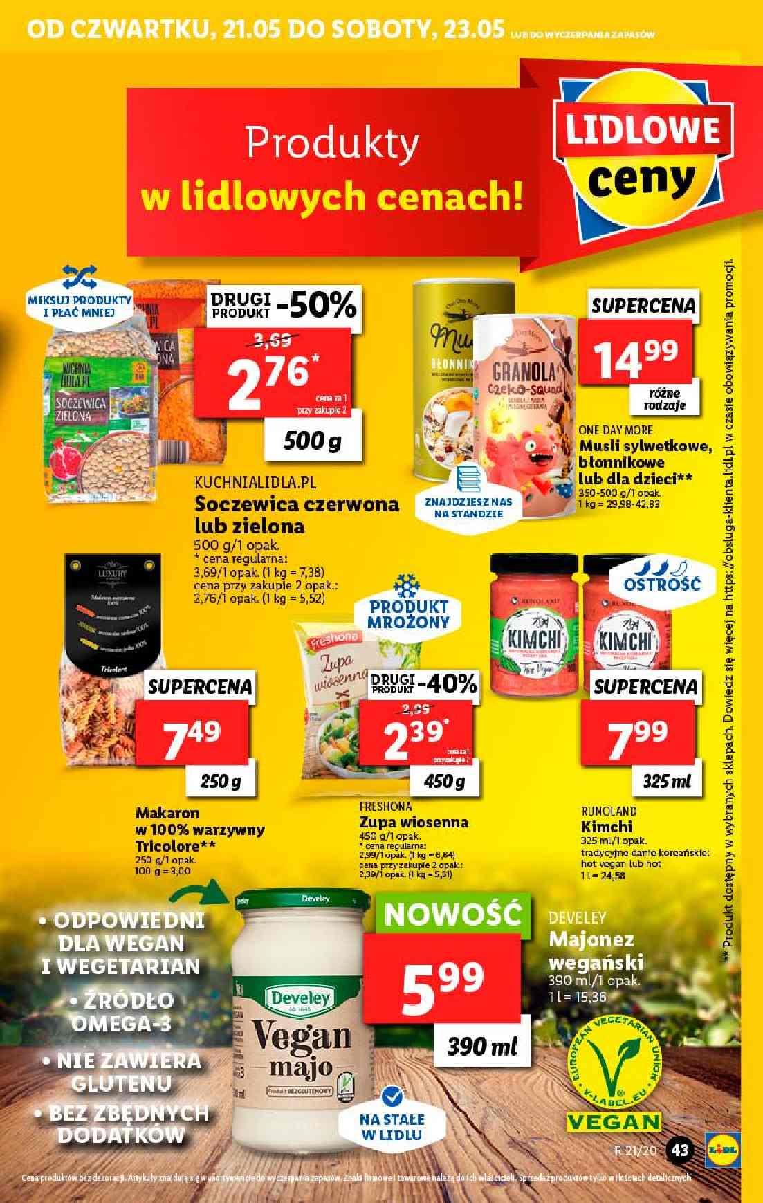 Gazetka promocyjna Lidl do 23/05/2020 str.43