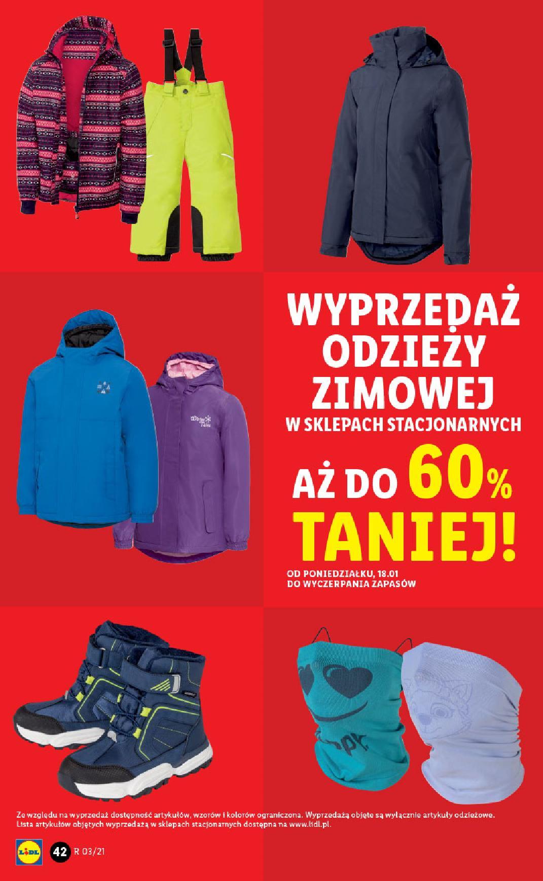 Gazetka promocyjna Lidl do 23/01/2021 str.42