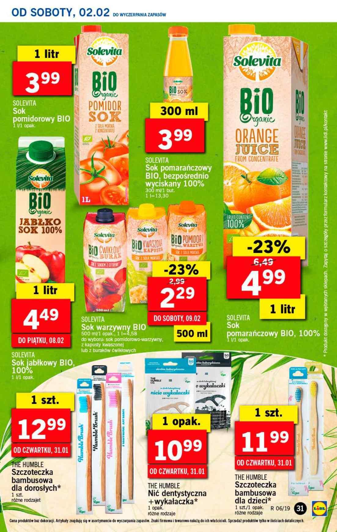 Gazetka promocyjna Lidl do 06/02/2019 str.31