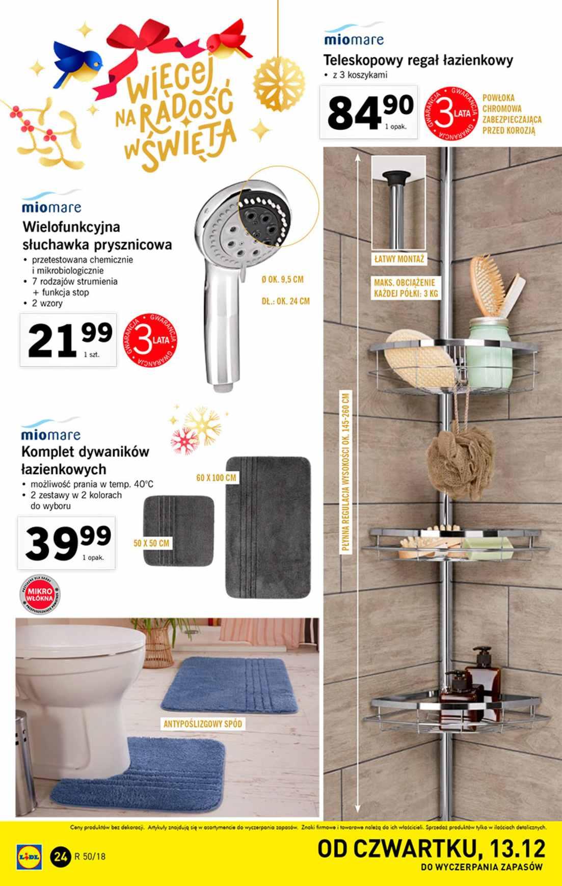 Gazetka promocyjna Lidl do 16/12/2018 str.24