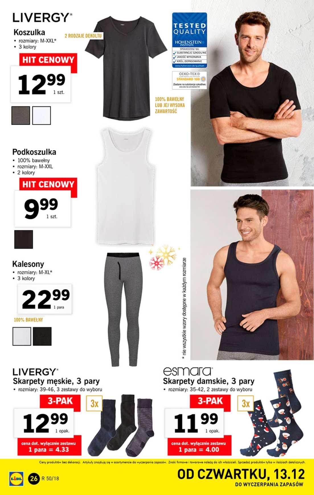 Gazetka promocyjna Lidl do 16/12/2018 str.26