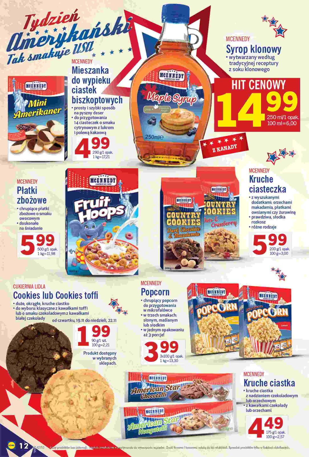 Gazetka promocyjna Lidl do 22/11/2015 str.12