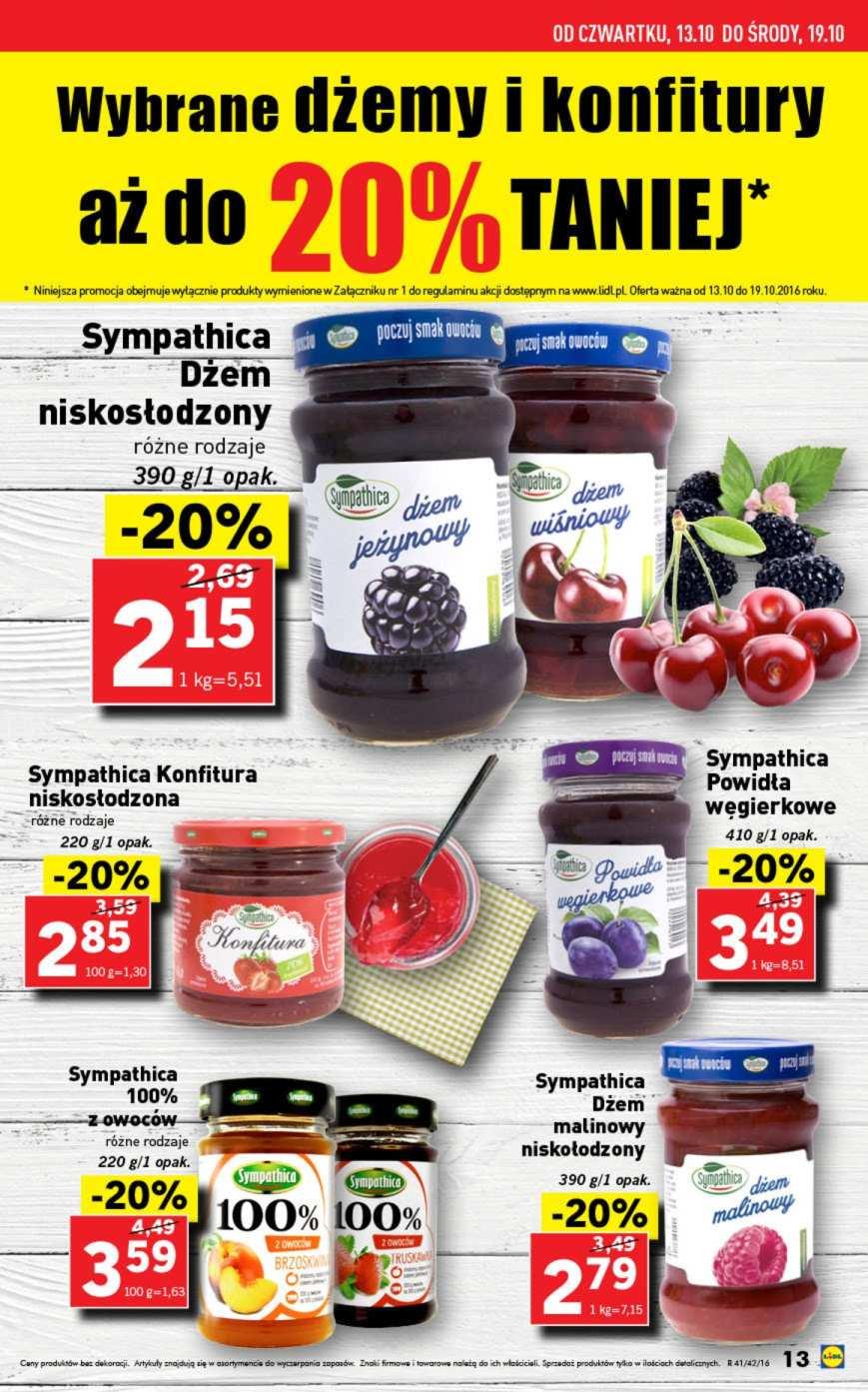 Gazetka promocyjna Lidl do 19/10/2016 str.13