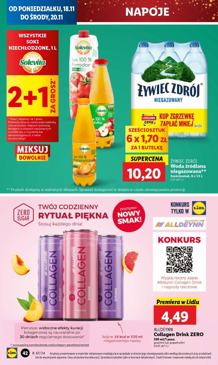 Gazetka promocyjna Lidl do 20/11/2024 str.48