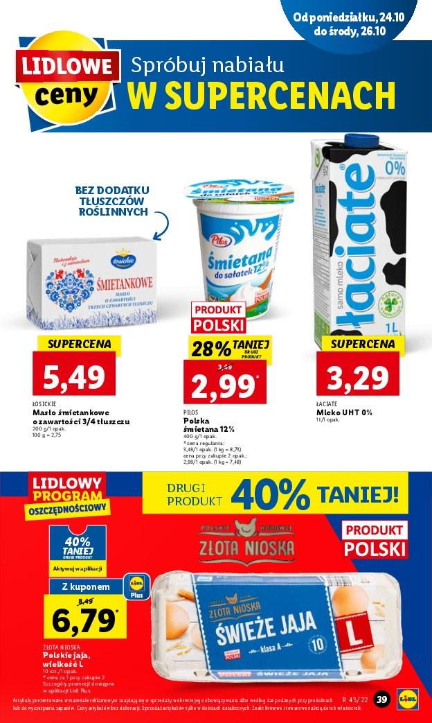 Gazetka promocyjna Lidl do 26/10/2022 str.39