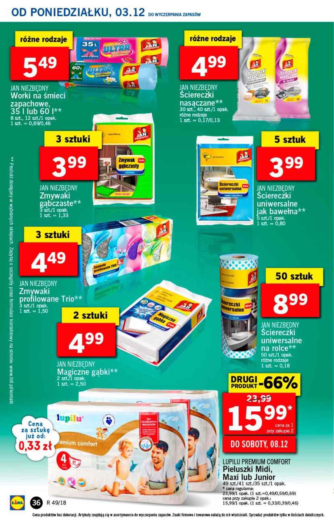 Gazetka promocyjna Lidl do 05/12/2018 str.36