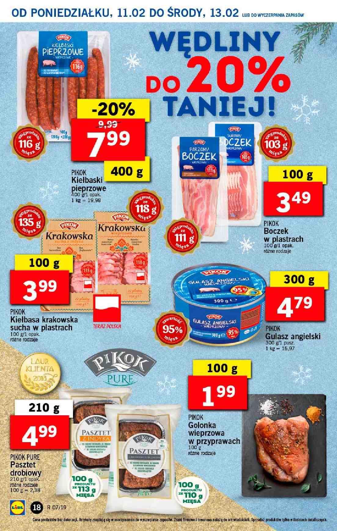 Gazetka promocyjna Lidl do 13/02/2019 str.18