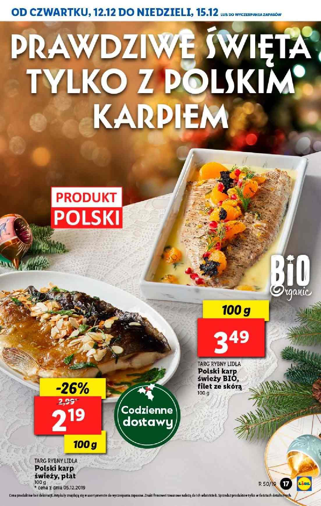 Gazetka promocyjna Lidl do 14/12/2019 str.17