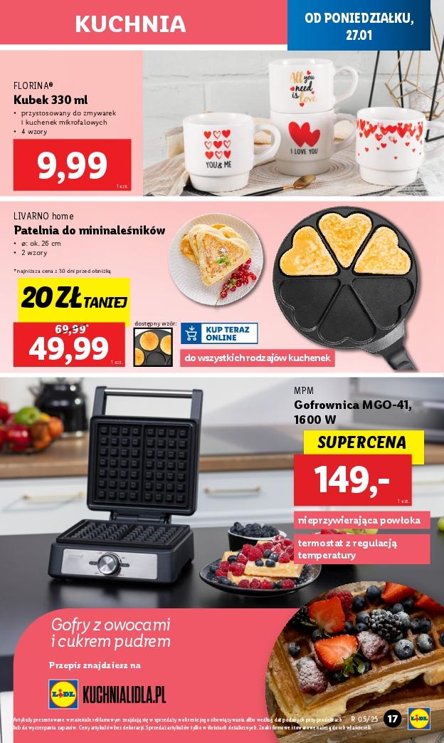 Gazetka promocyjna Lidl do 01/02/2025 str.17