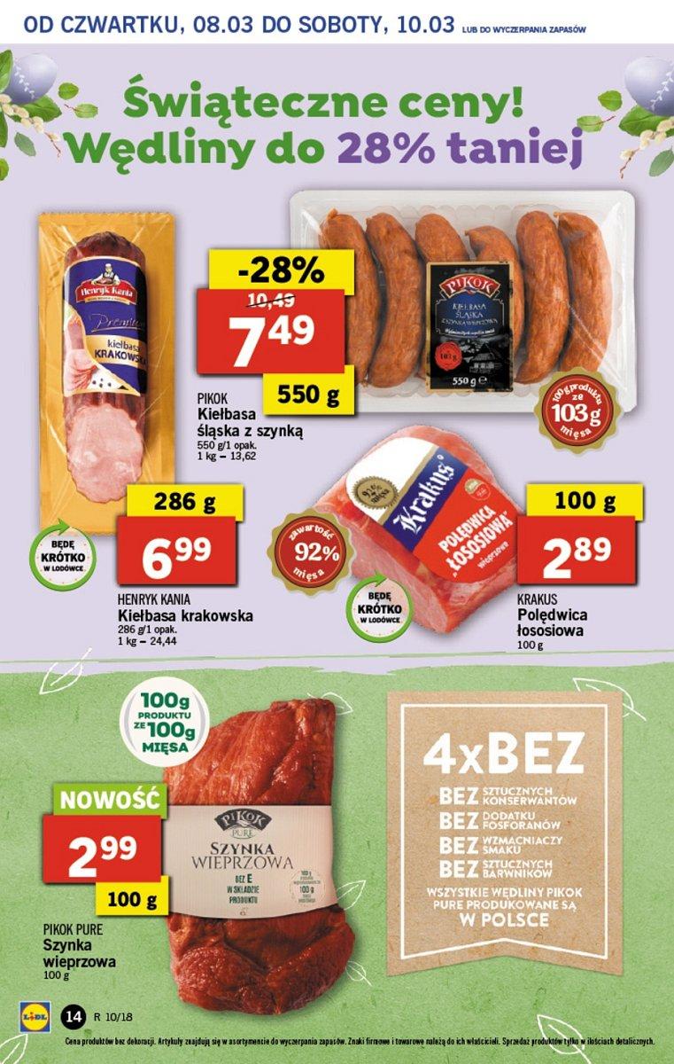 Gazetka promocyjna Lidl do 10/03/2018 str.14