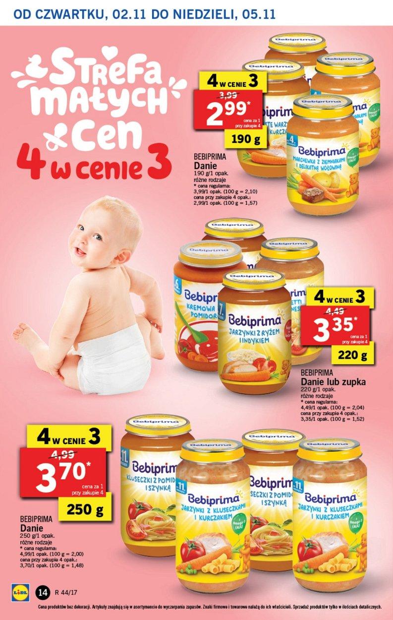 Gazetka promocyjna Lidl do 05/11/2017 str.14