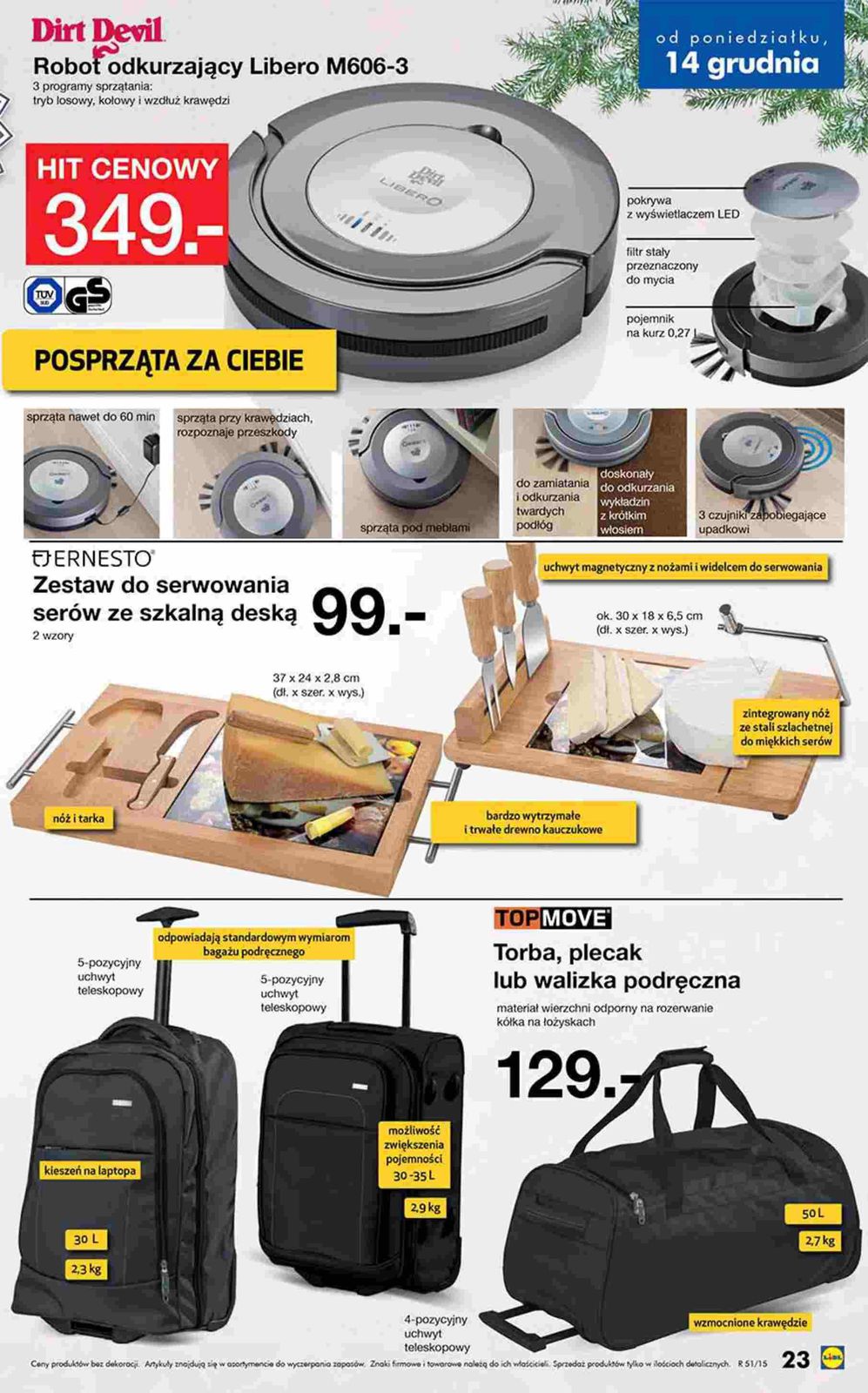 Gazetka promocyjna Lidl do 20/12/2015 str.23